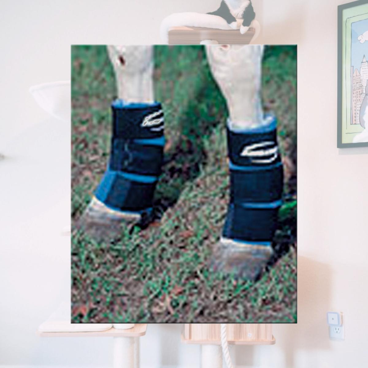 Picture of ProKold DK-107 4 Panel Short Equine Leg Ice Wraps