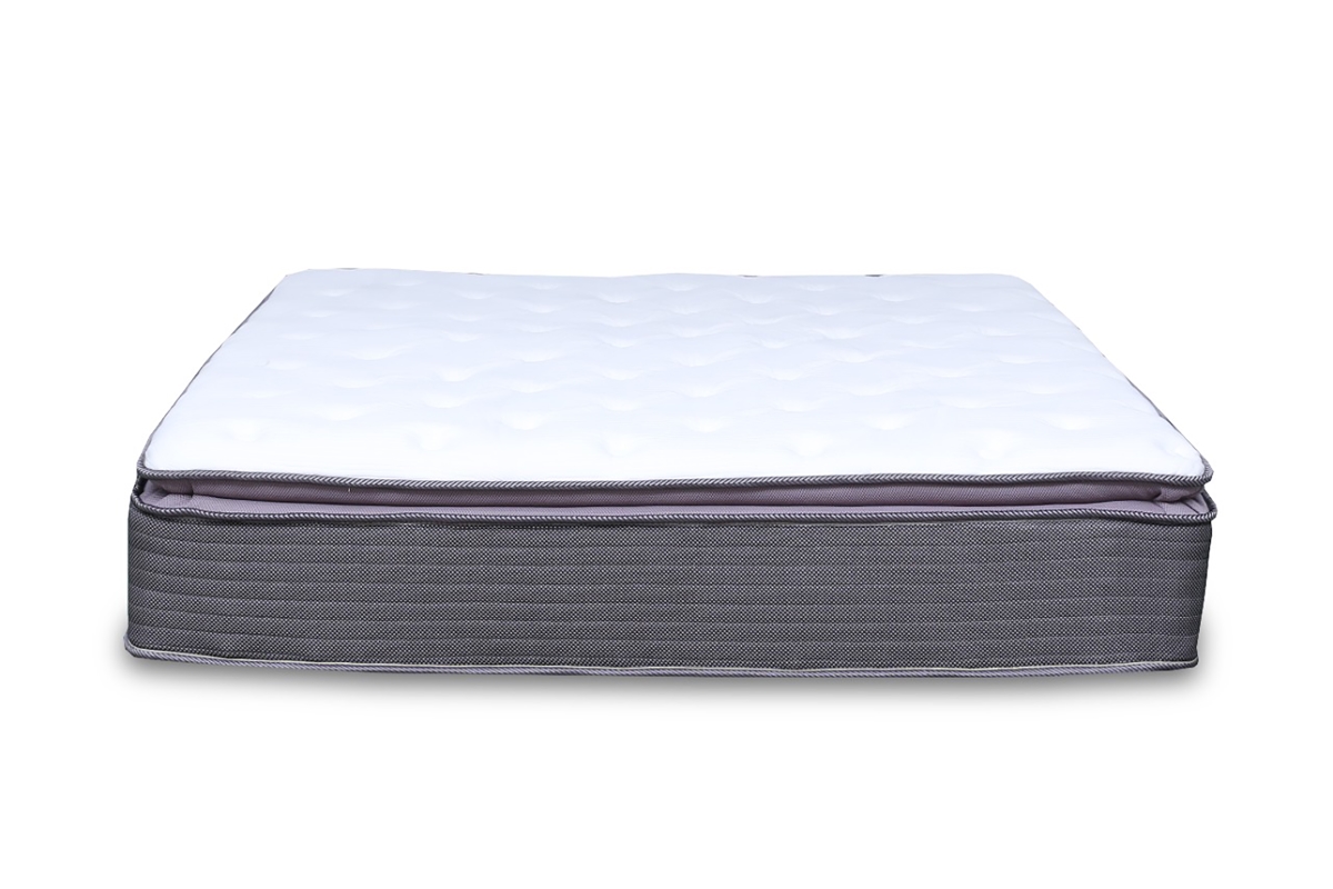 Picture of Primo International 56267 10 in. Equilibria Pocket Coil Gel Memory Foam Hybrid Mattress in a Box, White - Twin Size