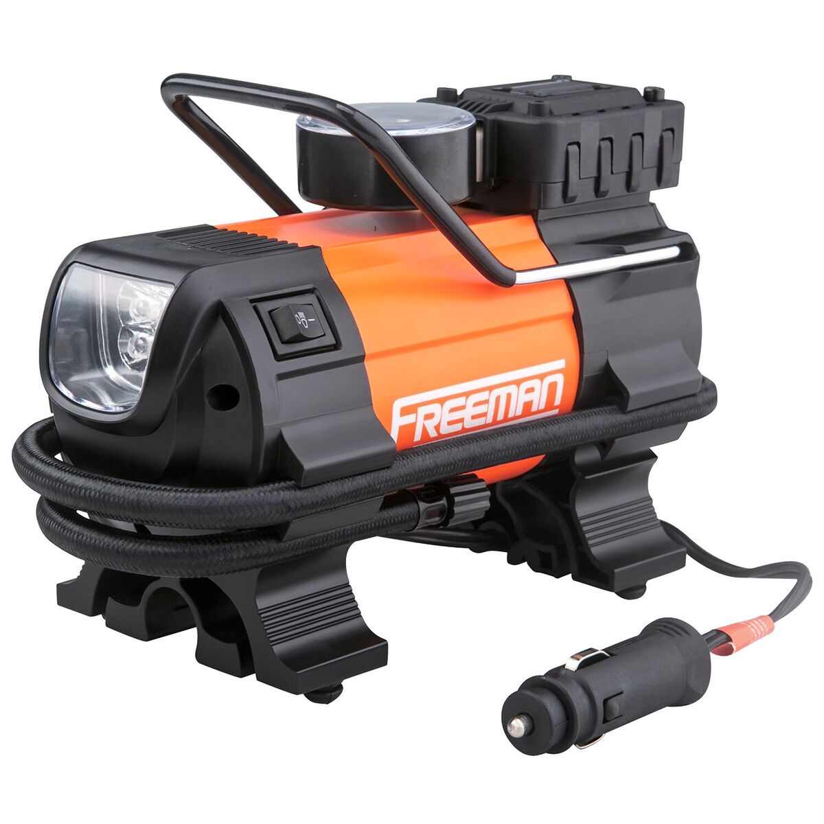 12V Portable Tire Inflator with Gauge