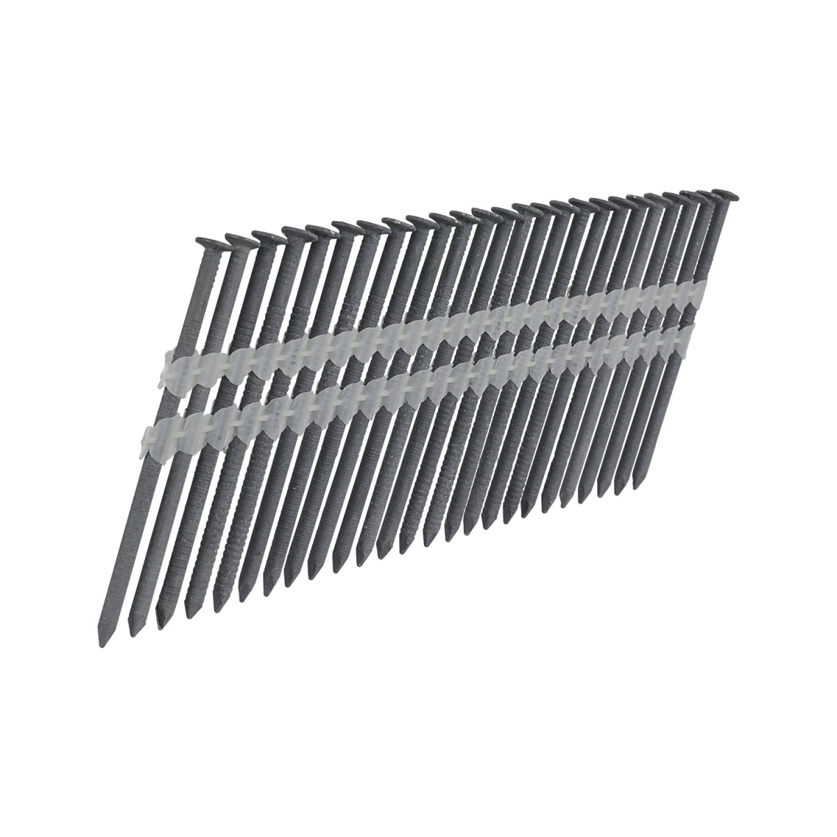 0.131 x 3 in. 21 Deg Plastic Collated Hot Dipped Galvanized Ring Shank Full Round Head Framing Nails, TDG Exterior Galvanized - 2000 Count
