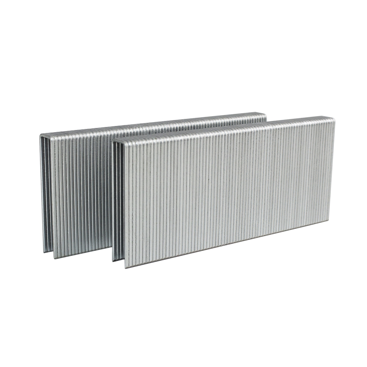 2 in. 16 Gauge Glue Collated Construction Staples with 0.43 in. Crown, Galvanized - 1000 Count