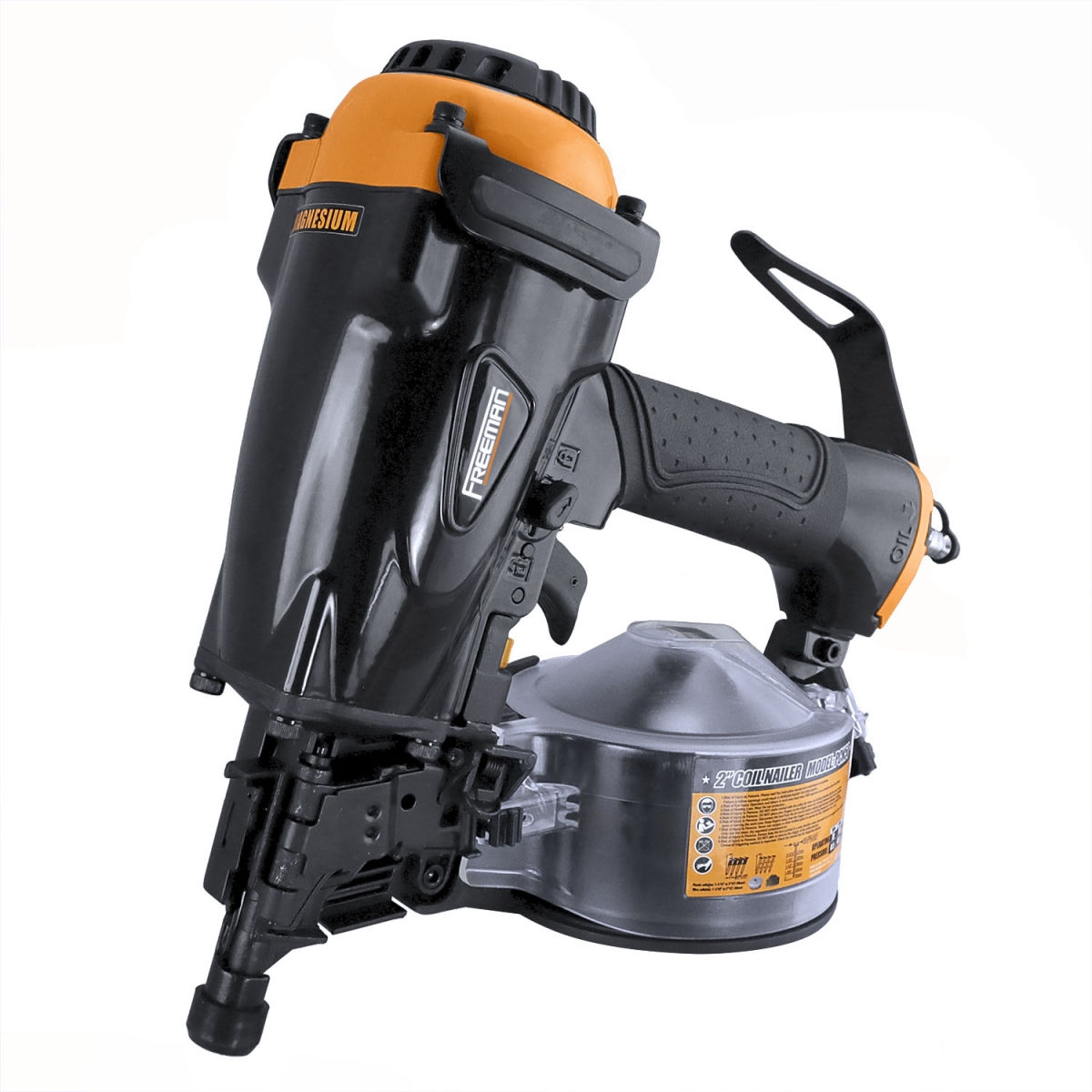 PCN50 2 in. Pneumatic 15 Deg Coil Siding Nailer