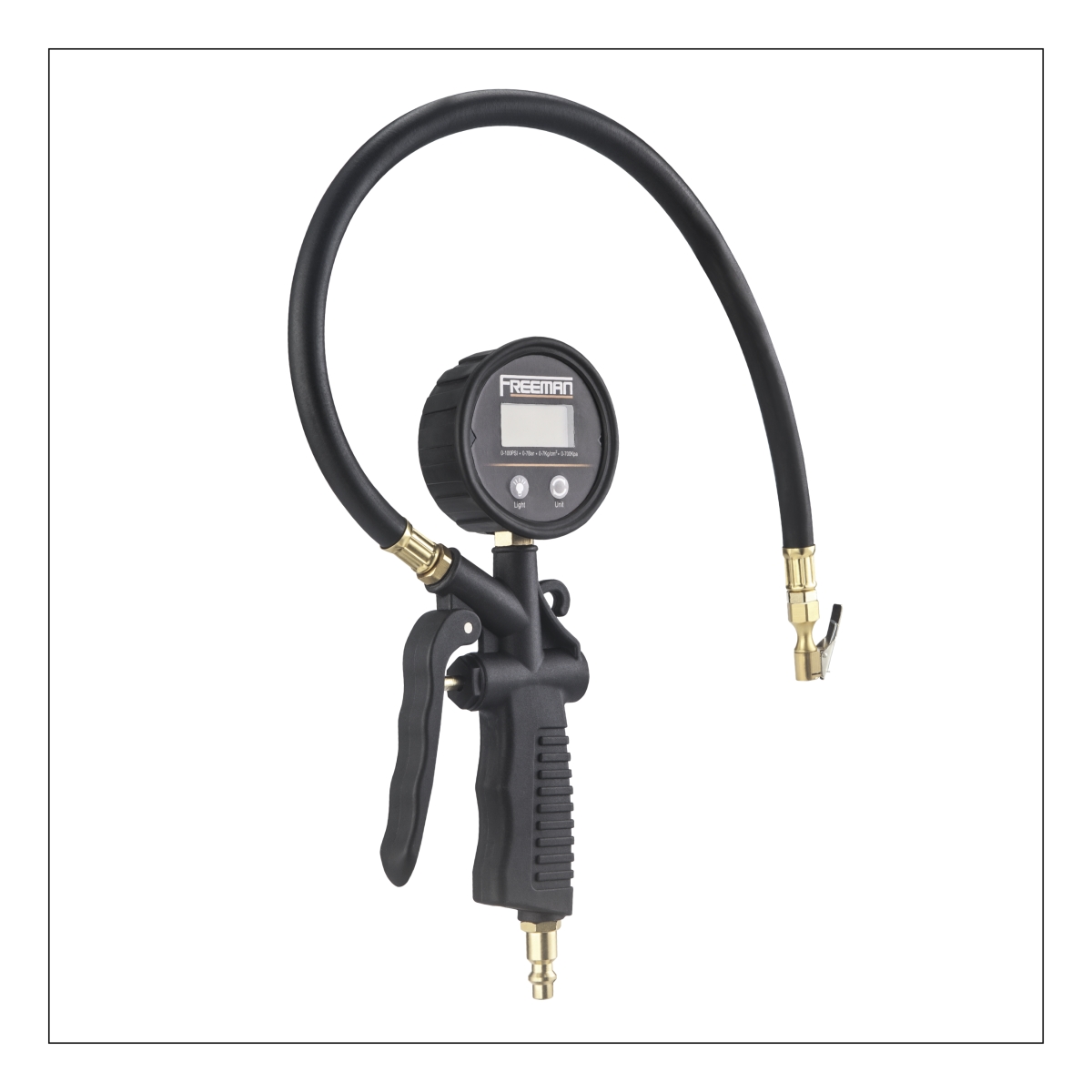 FS1DTI Composite Digital Tire Inflator with LCD Pressure Gauge
