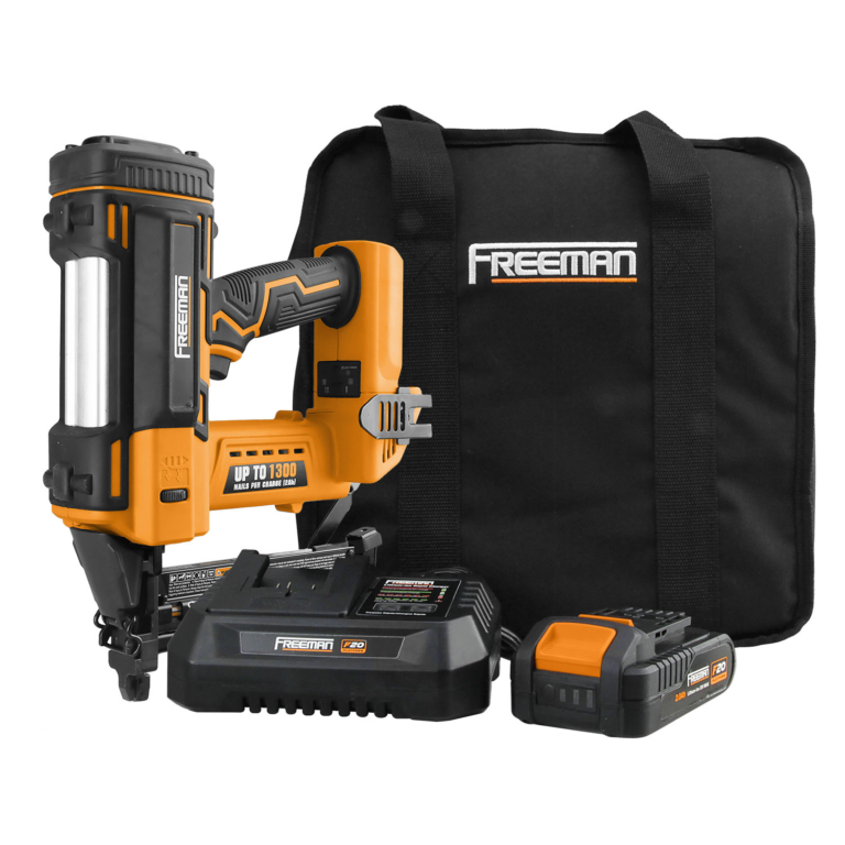 20V Cordless 18-Gauge 1.625 in. Narrow Crown Stapler Kit
