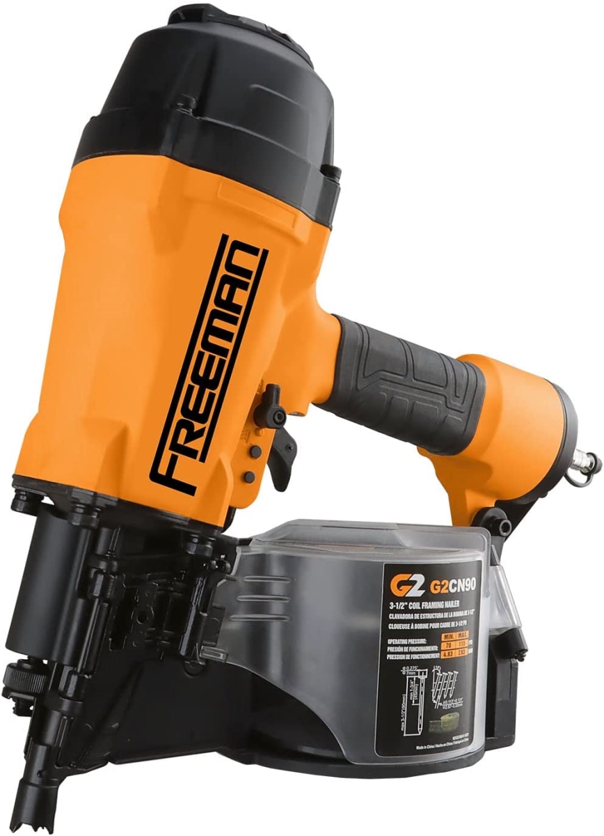 G2CN90 3.5 in. 2nd Generation Pneumatic 15 Deg Coil Framing Nailer