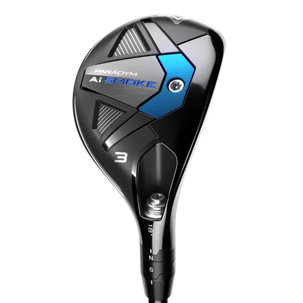 Callaway Men’s Paradym AI Smoke Hybrid Project X Cypher 2.0 3 Stiff Right 18.0