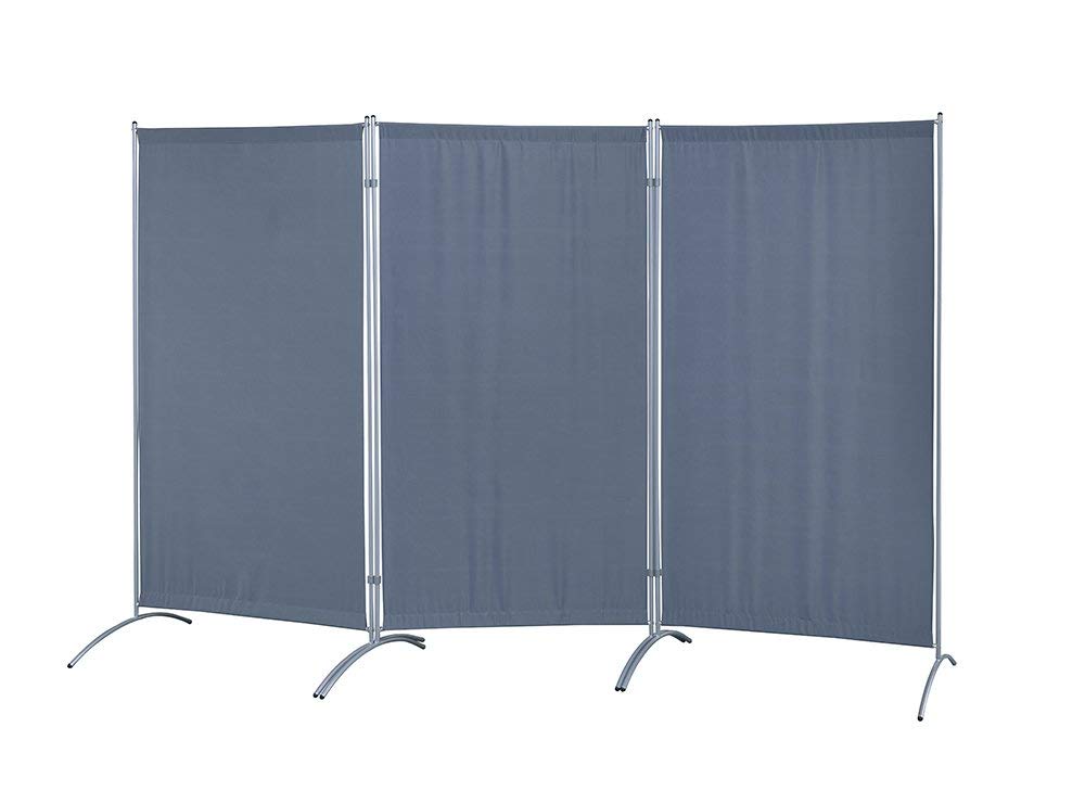 FS17061 Galaxy Indoor Room Divider, Metal - Gray