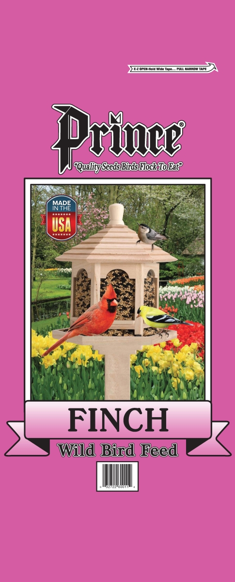 Picture of Prince Wild Bird Seed 001514 3 lbs Finch Mix Wild Bird Feed Pink Bag, Pink