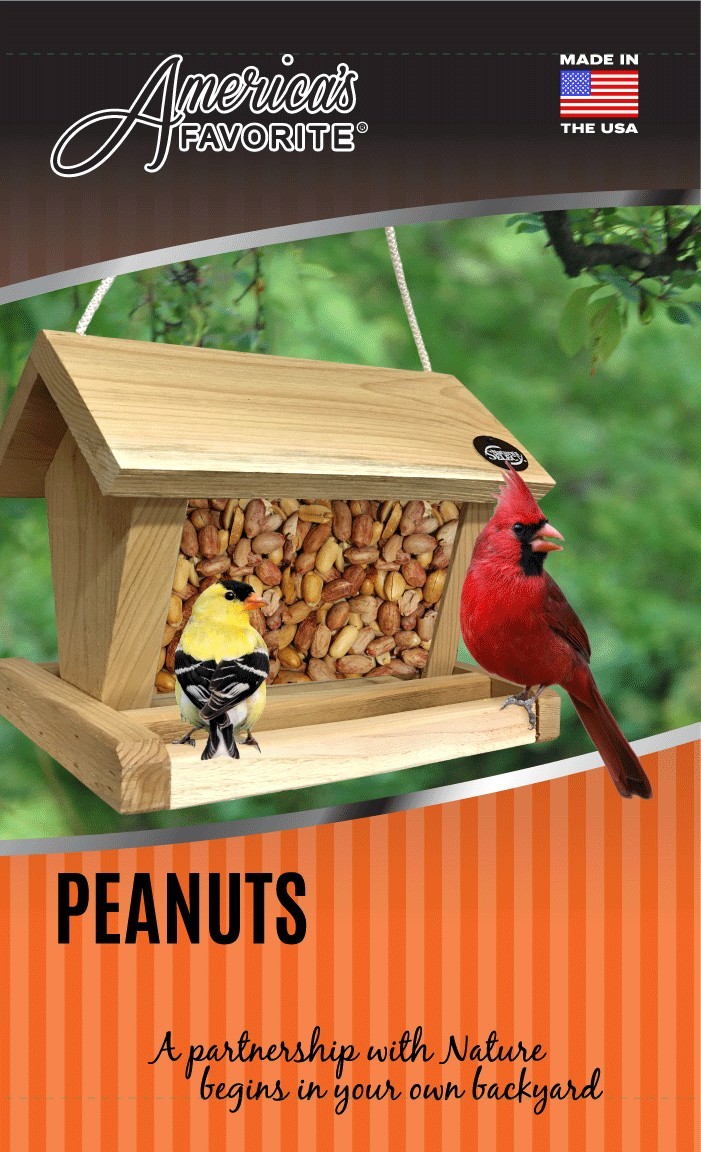 Picture of Americas Favorite 063080 10 lbs Raw Peanut Pickouts Wild Bird Feed
