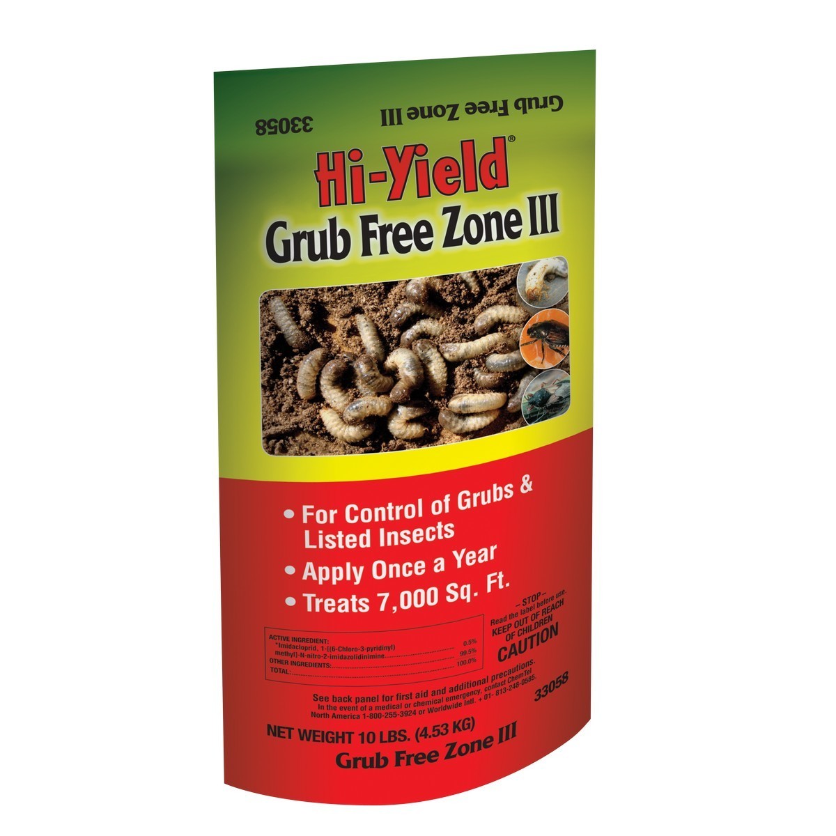 10 lbs 0.5 Percent Grub Free Zone Merit III