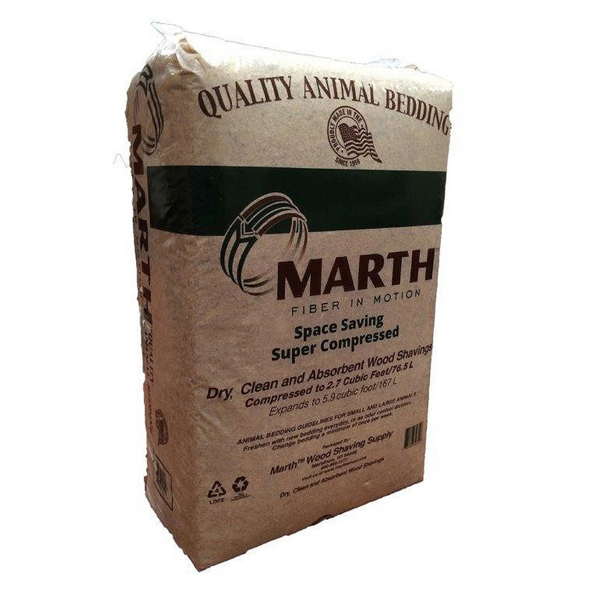 Picture of Marth 001793 2.7 cu. ft. Mixed Soft Woods Shavings
