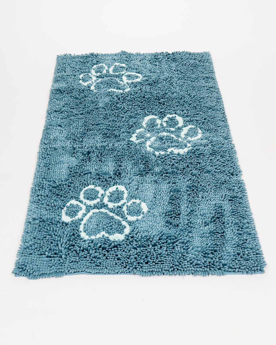 Picture of Dog Gone Smart 602509 60 x 30 in. Dirty Dog Doormat - Runner&#44; Pacific Blue - Large