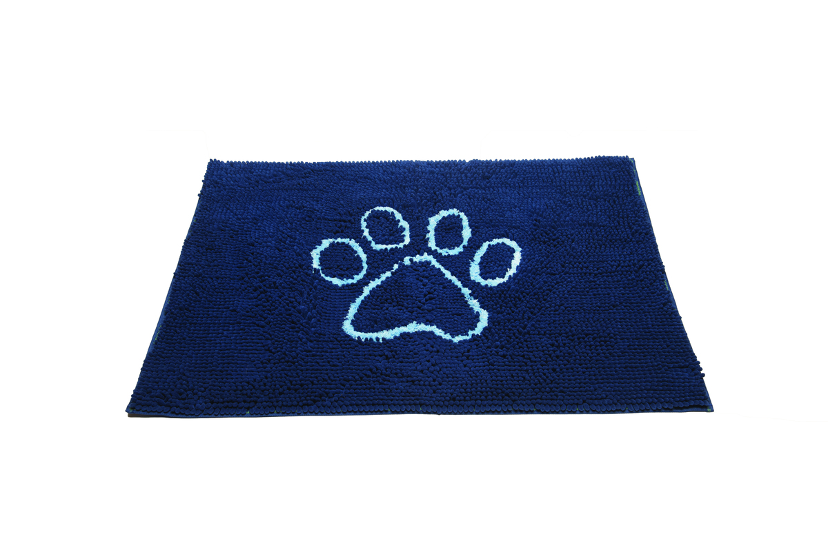 Picture of Dog Gone Smart 855112 35 x 26 in. Dirty Dog Doormat&#44; Bermuda Blue & Light Blue - Large