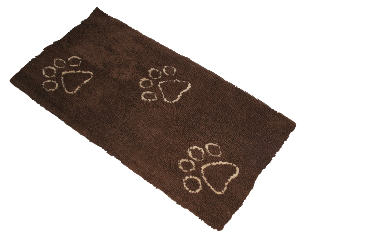 Picture of Dog Gone Smart 855121 60 x 30 in. Dirty Dog Doormat - Runner&#44; Bermuda Blue & Light Blue - Large