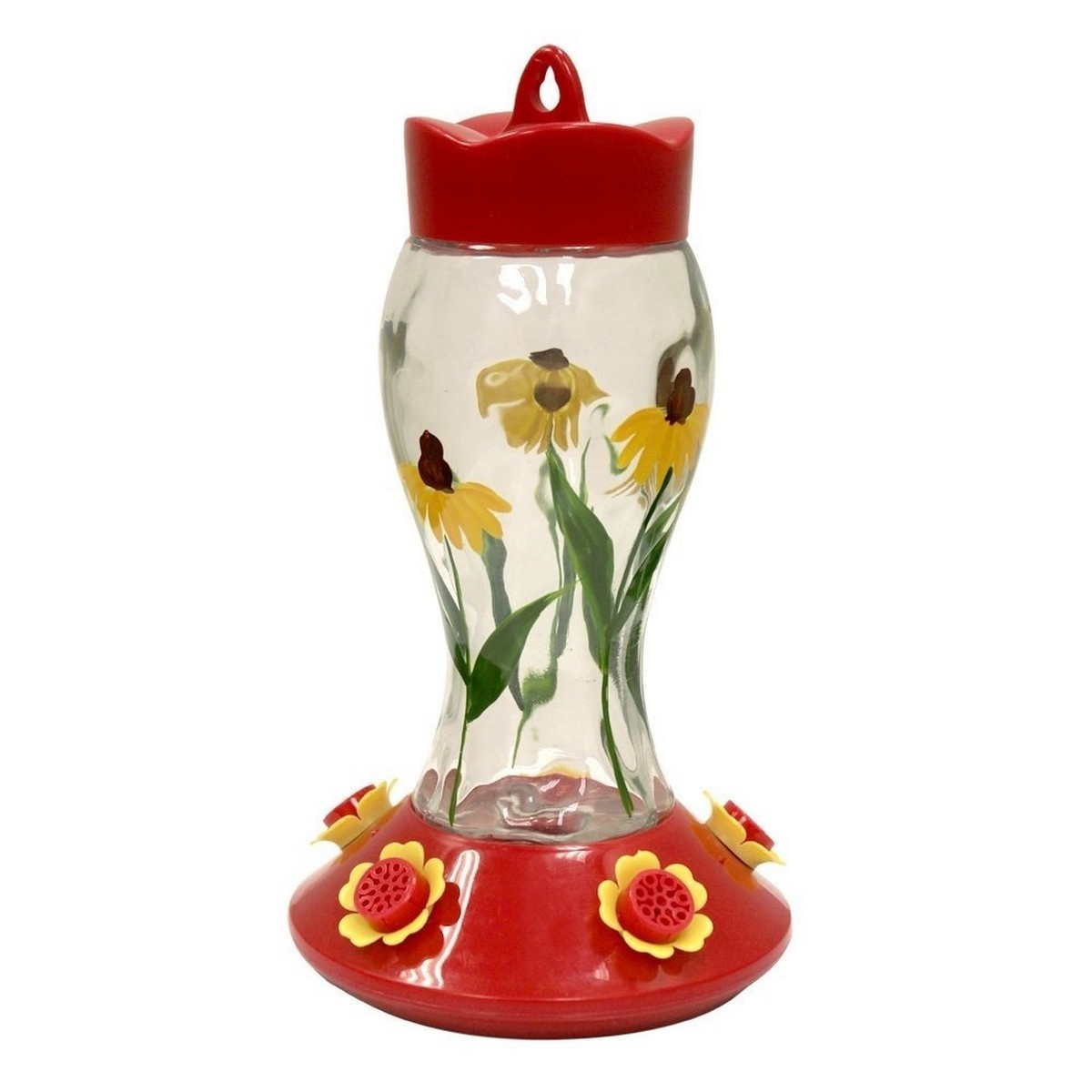 Picture of Heath 095468 28 oz Bloomin Fill MP4 Susans Glass Humming Bird Feeder