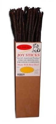 Picture of JJ Fuds 502200 3 ft. Joy Stick Beef Dog Treat