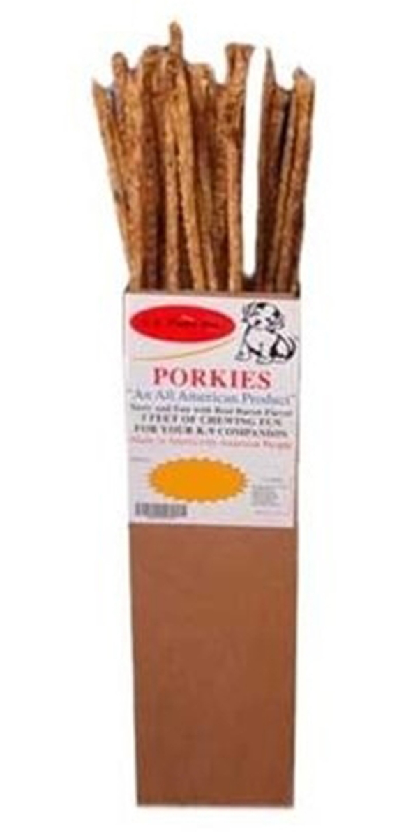 Picture of JJ Fuds 502201 3 ft. Porkies Stick Bacon Dog Treat