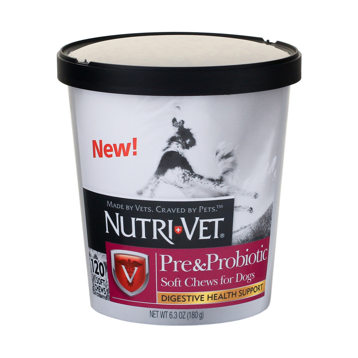 Picture of Nutri-Vet 222331 Pre & Probiotic Soft Chews for Dogs - 120 Count