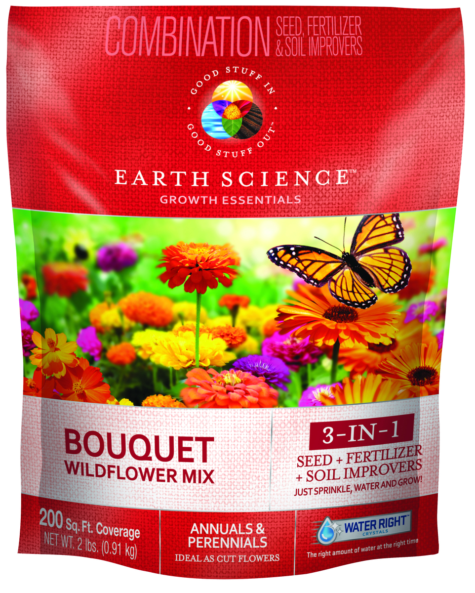 200 sq ft. Wildflower Bouquet Mix - 2 lbs