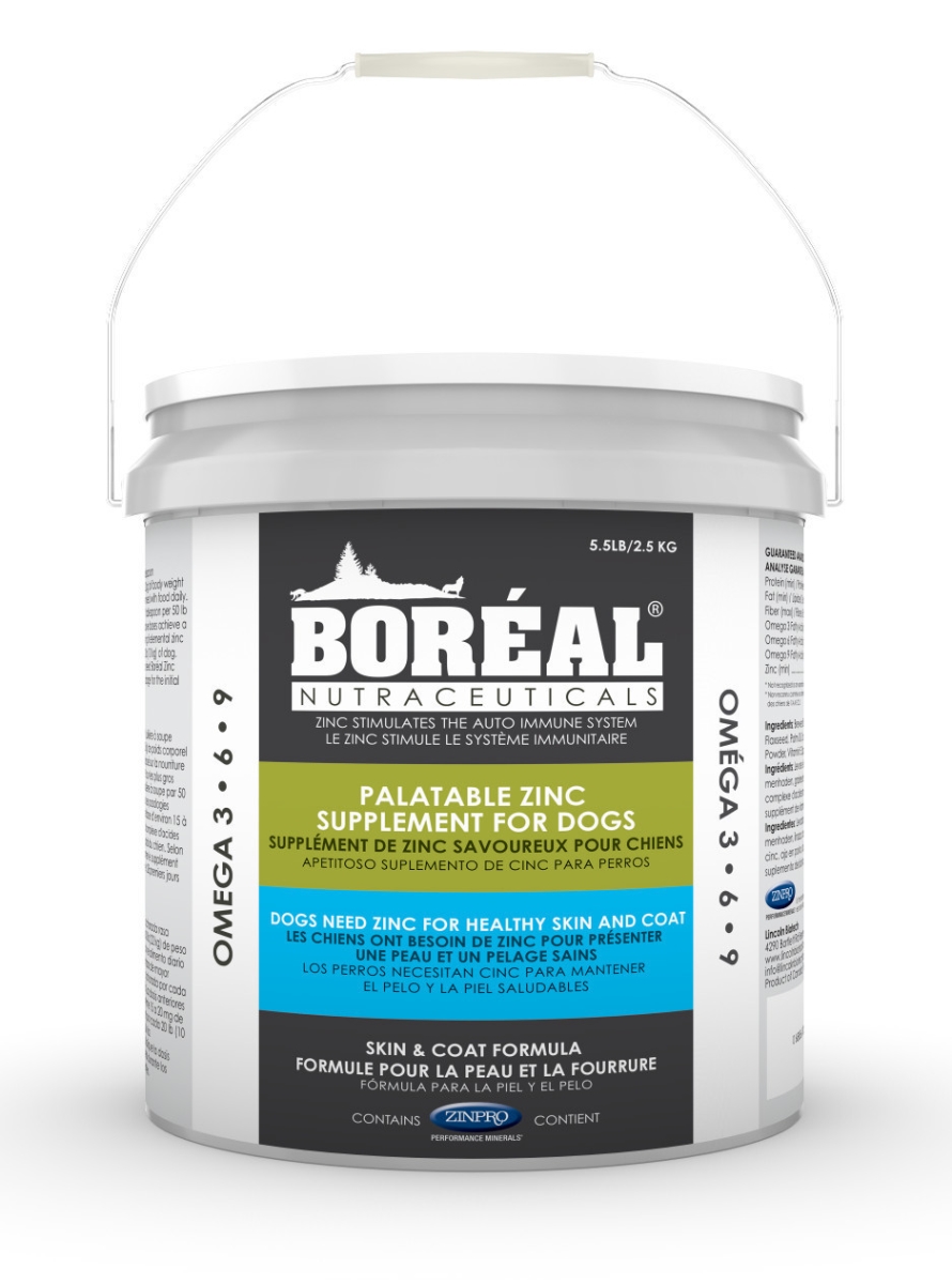 Picture of Lincoln Biotech 885715 5.5 lbs Boreal Zinc Supplement Powder for Dogs