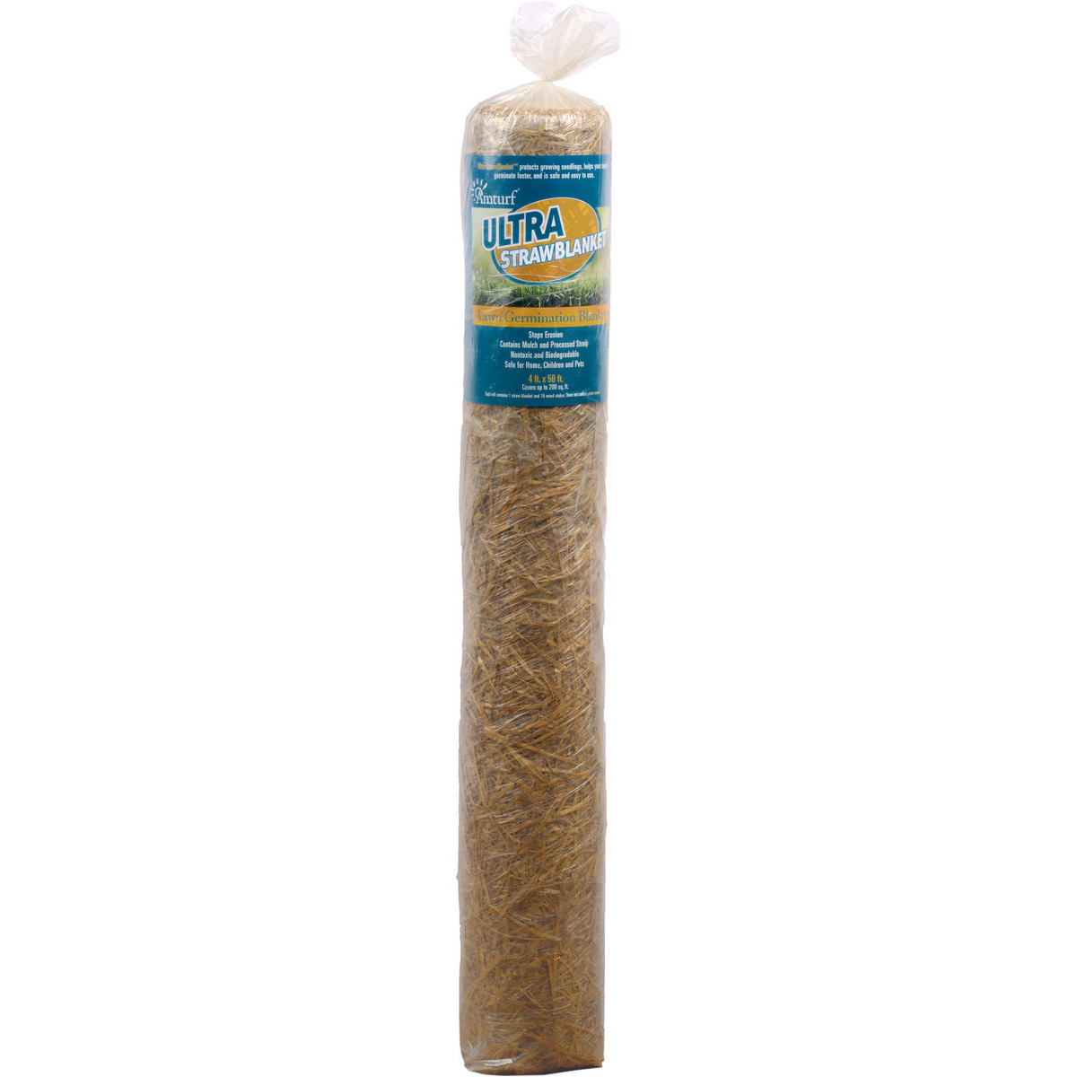 Amturf 5013134 4 x 50 ft. Straw Seed Blanket - MP9