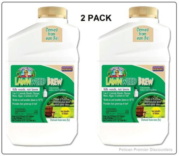 Picture of Bonide 5042042 32 oz 2611 Captain Jacks Lawnweed Brew Concentrate MP6 Weed Killer