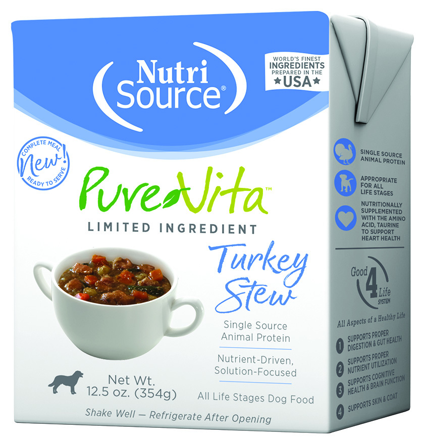 Picture of Pure 124387 12.5 oz Turkey Stew Dog Food for MP12