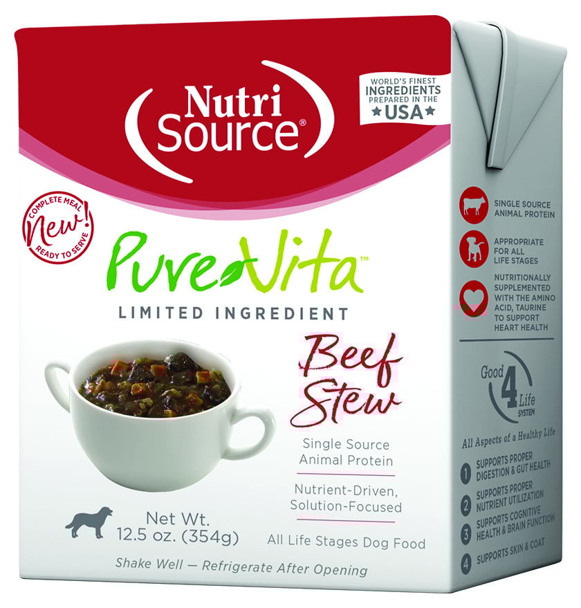 Picture of Pure 124388 12.5 oz Beef Stew Dog Food for MP12