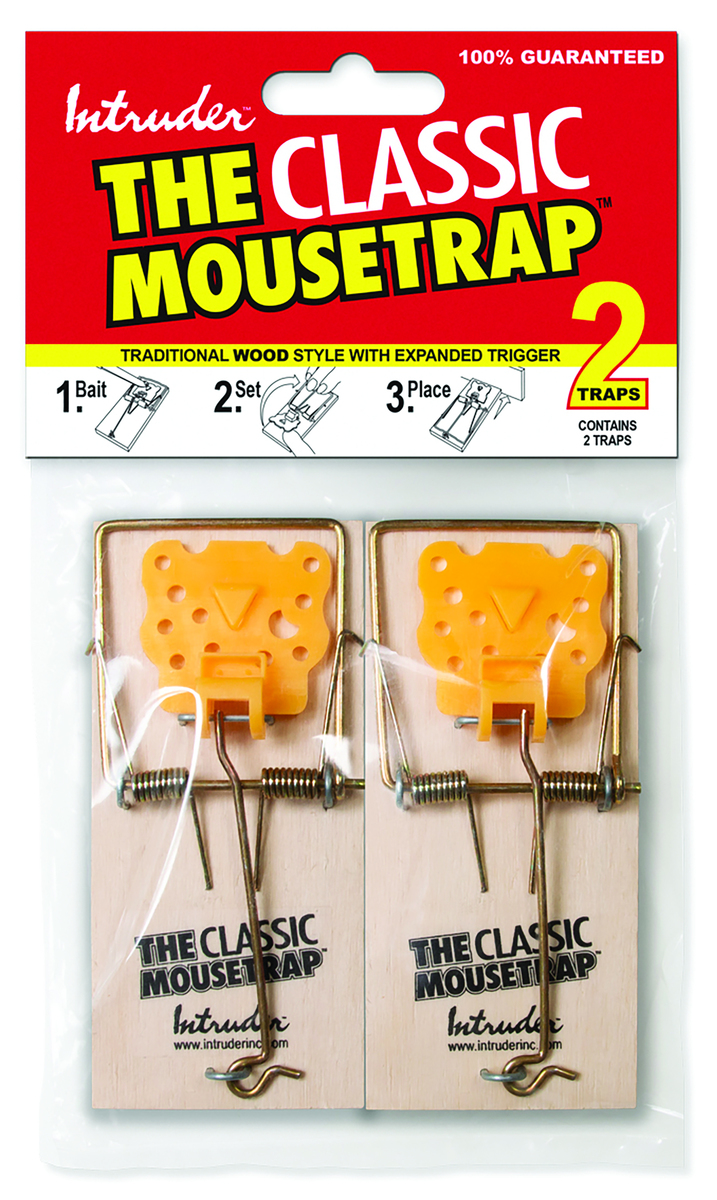 Picture of Intruder 5042057 MP48 Tan Classic Mousetrap - Pack of 2