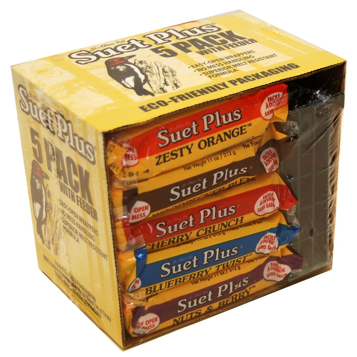 Picture of Wildlife 313883 No.4.1 Suet Plus Variety Feeder MP12, Pack of 5