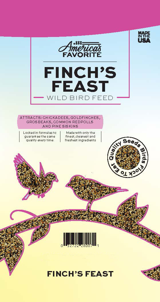 Picture of Americas Favorite 2800710 10 lbs Finchs Feast Wild Bird Food - Pack of 96