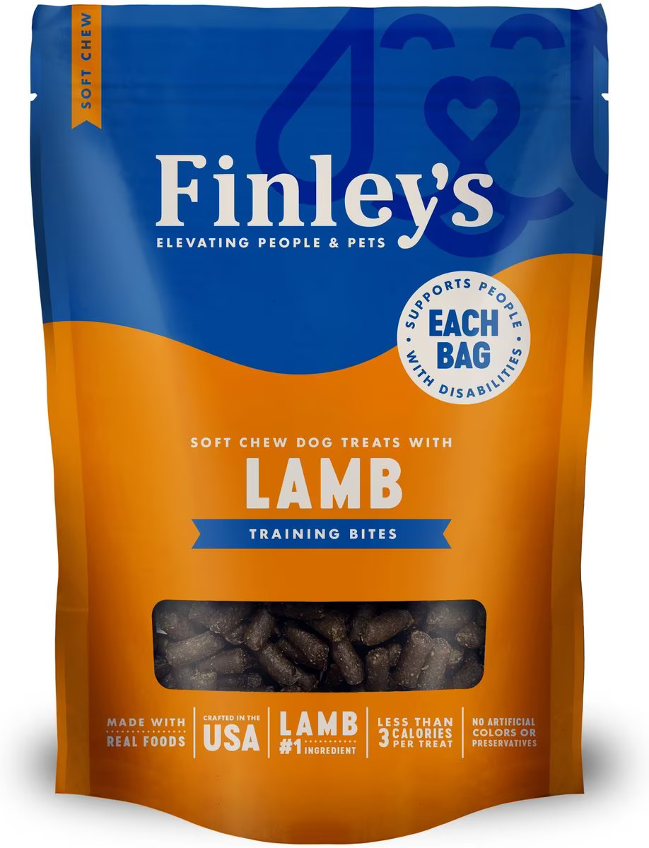 Picture of Nutri Source 872235 50412 6 oz MP12 Finleys Lamb Recipe Soft Chew Trainer Bites Dog Treats - Pack of 12