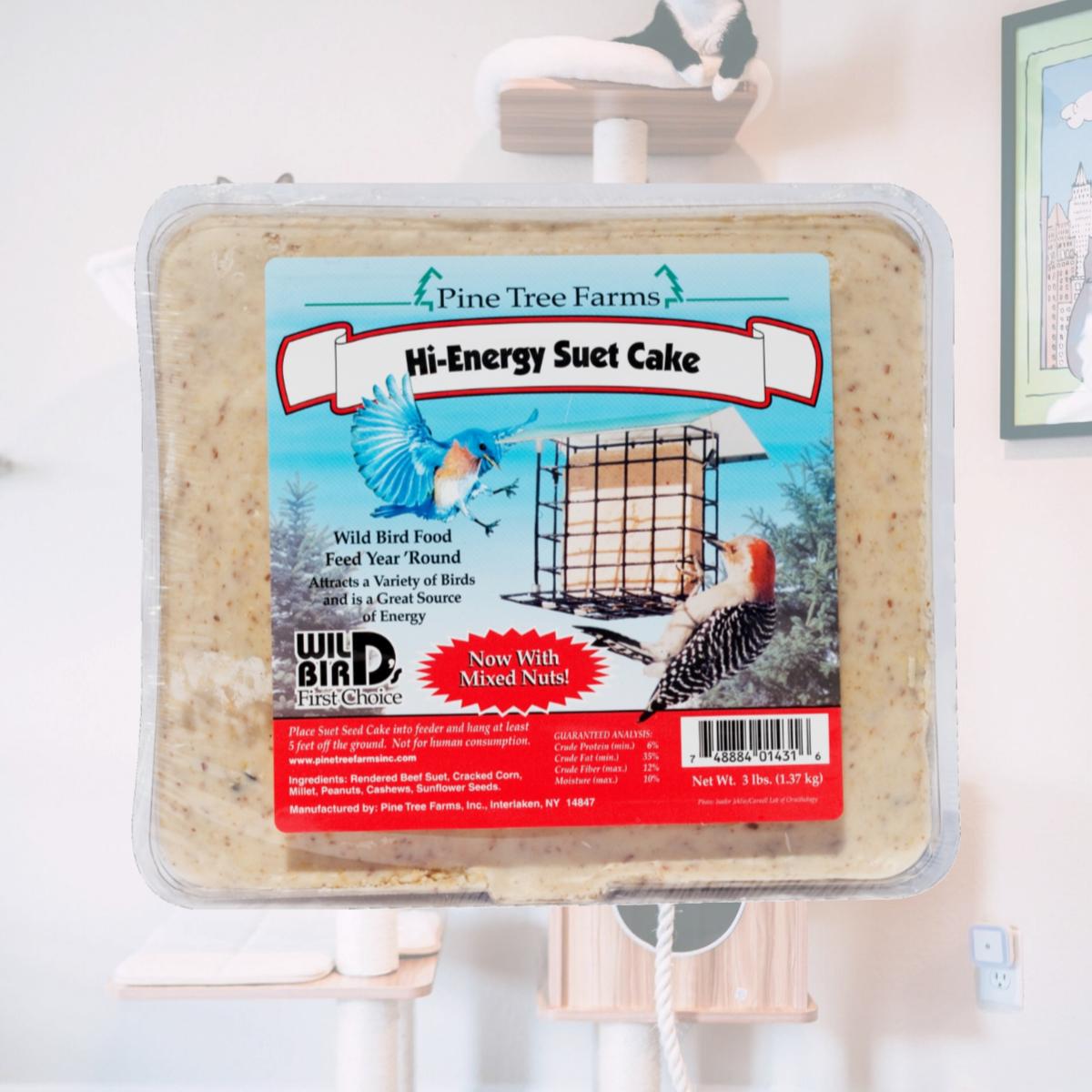 Picture of Pine Tree Farms 601431 3 lbs MP8 High Energy Suet Cake - Pack of 8