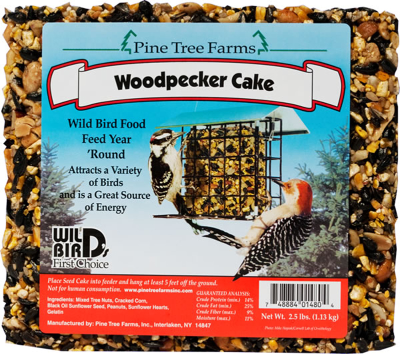 2.5 lbs MP8 Woodpecker Seed Cake - Pack of 8 -  Fly Free Zone,Inc., FL3689200