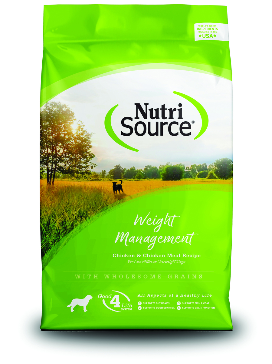 Picture of Nutri Source 872265 21256 26 lbs MP70 Weight Management Chicken, Rice 21-9 lbs Dog Food