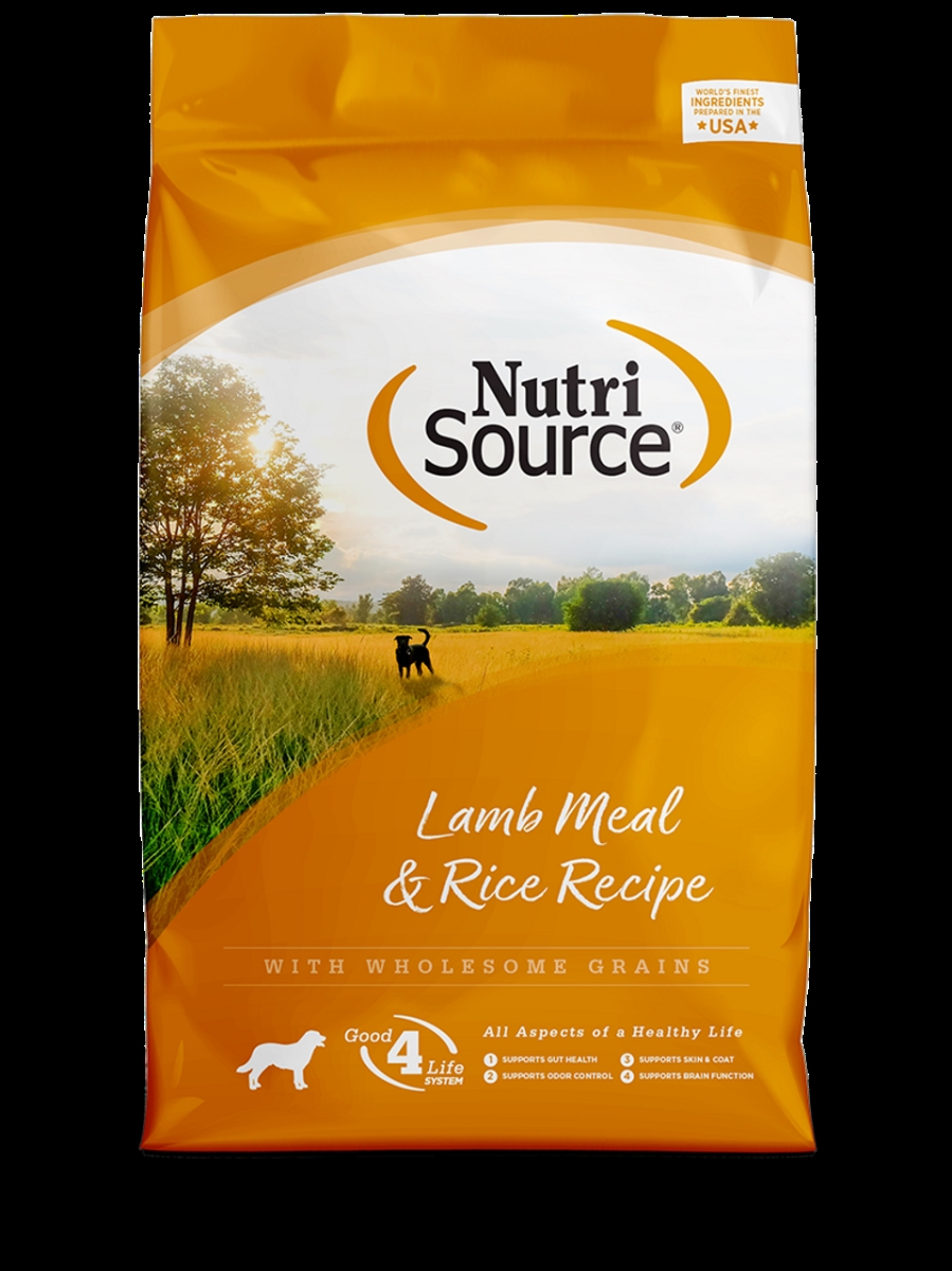 Picture of Nutri Source 872254 26605 26 lbs MP70 Adult Lamb, Rice 22-13 lbs Dog Food