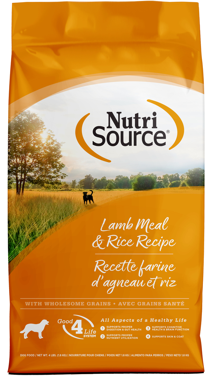 Picture of Nutri Source 125157 4 lbs Adult Lamb Rice 22-13 Dog Food - MP8