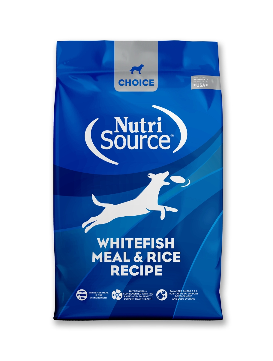 Picture of Nutri Source 124353 5 lbs Choice Whitefish Meal & Rice 22-12 Dog Food - MP8
