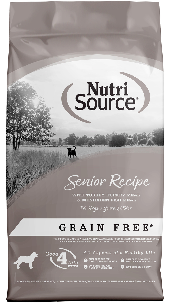 Picture of Nutri Source 125149 4 lbs Grain Free Senior Select Dog Food - MP8