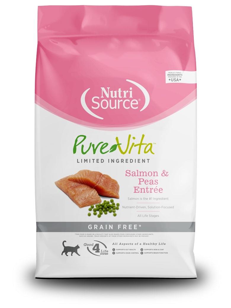 Picture of Pure Vita 125117 4 lbs Grain Free Salmon Cat Food - MP8