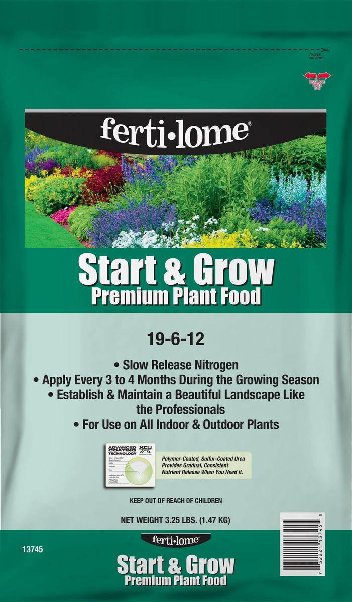 Picture of Fertilome 413745 3.25 lbs 19-6-12 Start & Grow Premium Plant Food - CA MP12