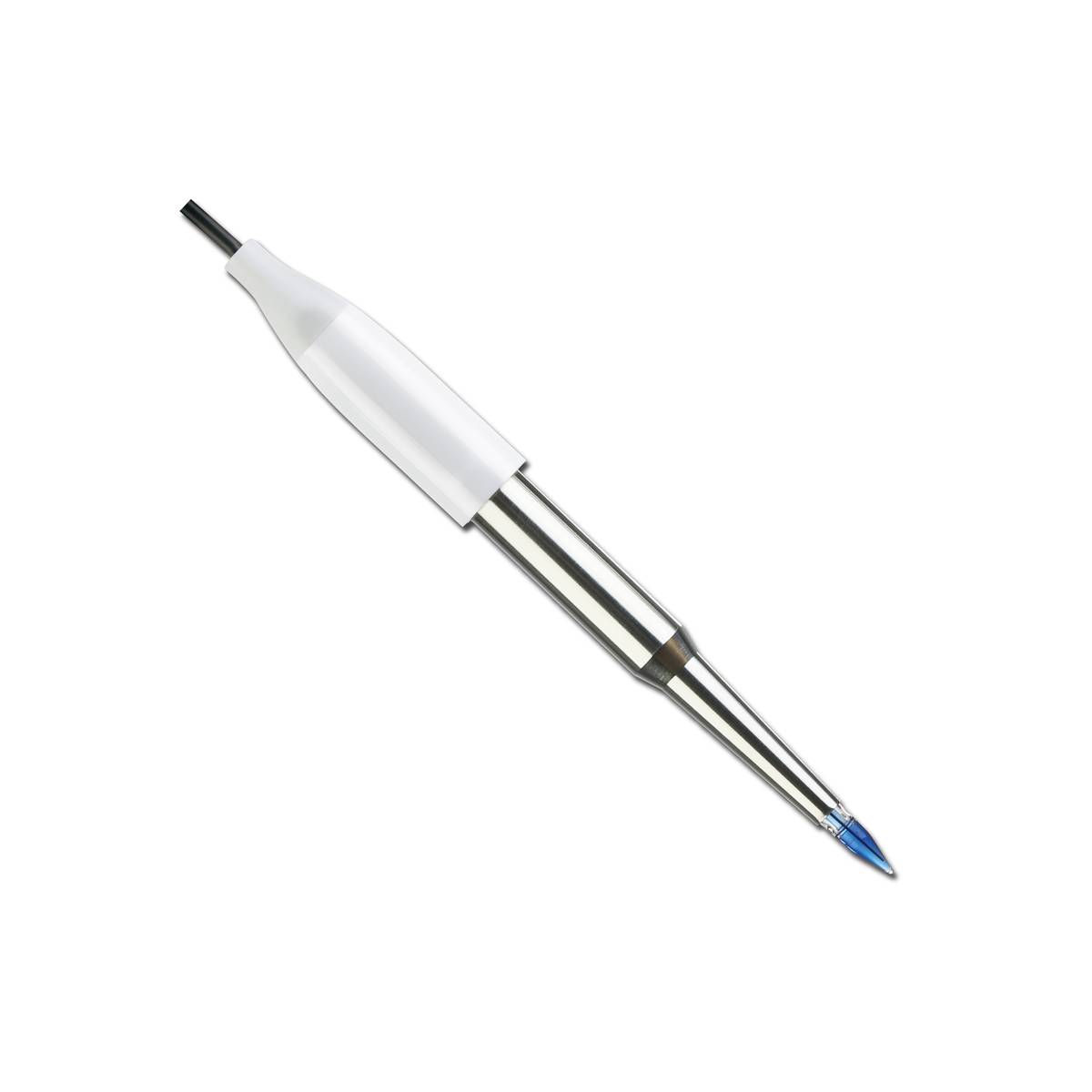 Picture of Apera Instruments LabSen 751 12 x 115 mm Stainless Steel Spear pH Electrode with 3 mm Cable for Solid Food Samples