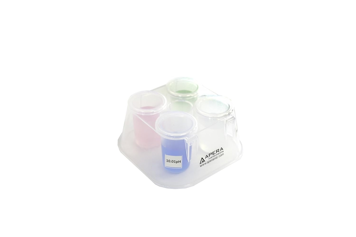 Picture of Apera Instruments 858718006896 4.5 x 4.5 x 3 in. CalPod Solution Organizer for Easy Calibration
