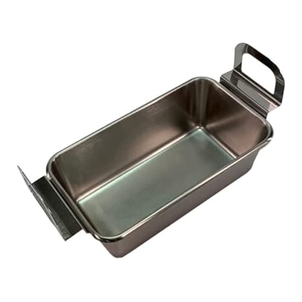 Picture of Bransonic Ultrasonic 100-410-172 Stainless Steel Solid Insert Tray for Model 2800 Cleaners, Silver