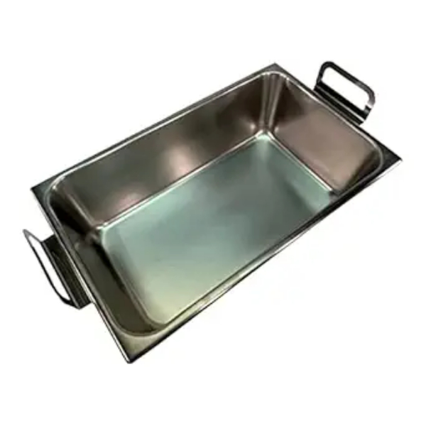 Picture of Bransonic Ultrasonic 100-410-178 Stainless Steel Solid Insert Tray for Model 8800 Cleaners, Silver