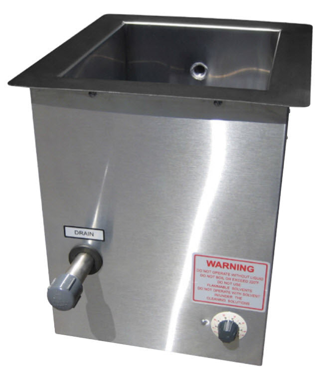 101-908-207 10 - 50 gal Chrome Plated Bottom Tank Series 8000