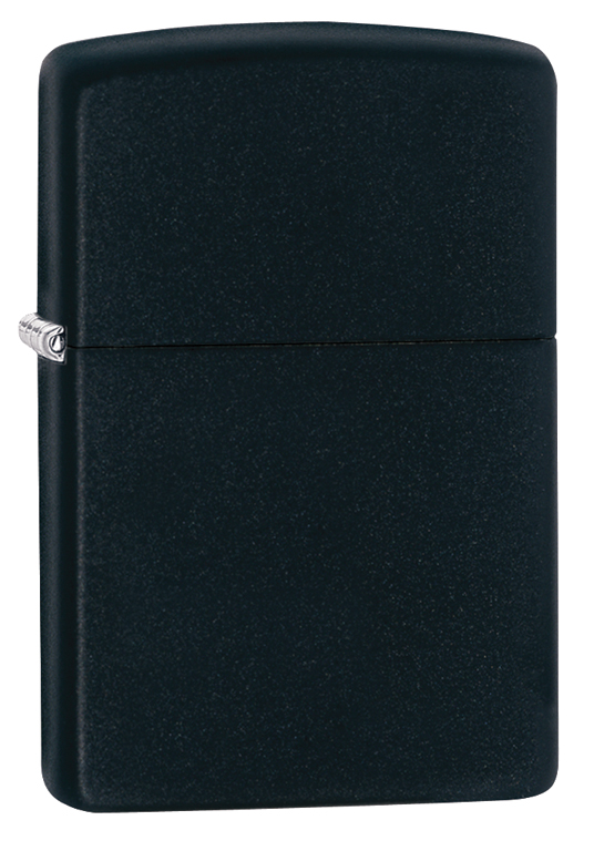 2024 Zippo Custom 218 Black Matte-Firemen Silhouettes