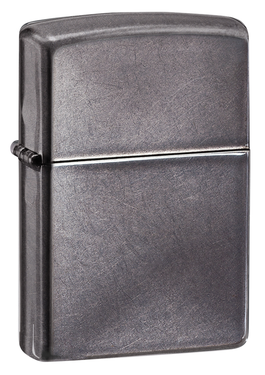 ZIP-28378 2019 Choice Shadowy Translucent Windproof Lighter, Gray Dusk