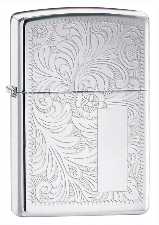 2019 High Polish Chrome Venetian Lighter
