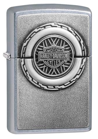 ZIP-49175 2020N Zippo Harley Davidson Street Chrome Emblem Lighter